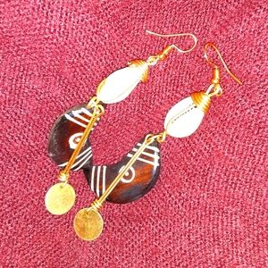 Earrings with a twist.